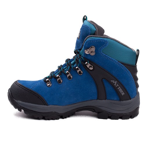 MTJL14-508-011 MTtrek damskie buty trekingowe - niebieskie milandi-pl granatowy polar