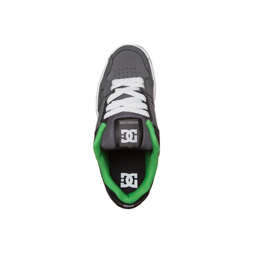 DC Shoes STAG Buty skejtowe black/grey/green zalando szary skóra