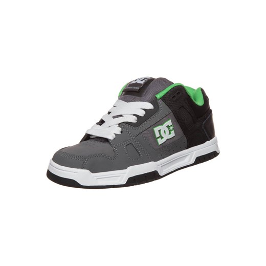 DC Shoes STAG Buty skejtowe black/grey/green zalando szary okrągłe