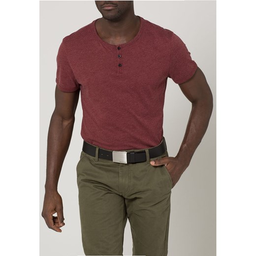 Tom Tailor Pasek black zalando czerwony skóra