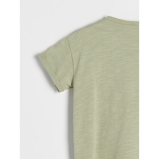 Reserved - T-shirt z kieszeniami - Zielony Reserved 86 (12-18 m.) Reserved