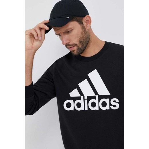 Bluza męska Adidas czarna w sportowym stylu 