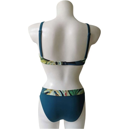 Majtki kąpielowe z ozdobnym pasem Itaka 2307, Kolor morski-wzór, Rozmiar 36, Novella ze sklepu Intymna w kategorii Stroje kąpielowe - zdjęcie 158464261