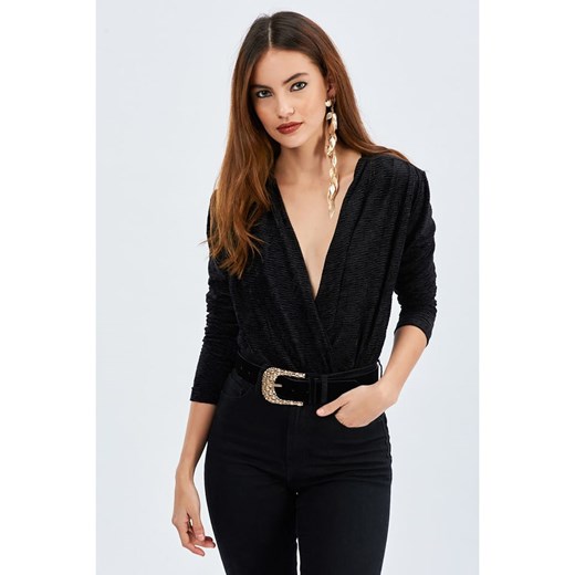 Milan Kiss Bluzka w kolorze czarnym Milan Kiss S Limango Polska