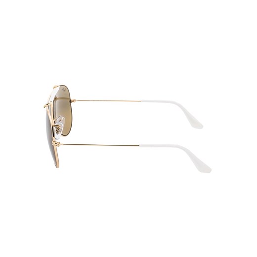 RayBan OUTDOORSMAN II RAINBOW Okulary przeciwsłoneczne gold/white zalando bialy szkło