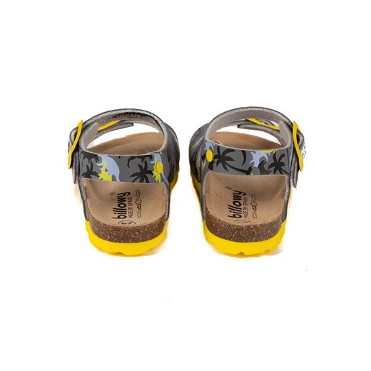billowy Sandały w kolorze szaro-żółtym Billowy 31 Limango Polska