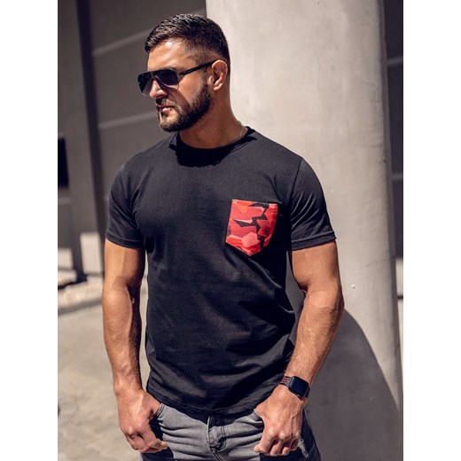 T-shirt męski Denley z krótkimi rękawami