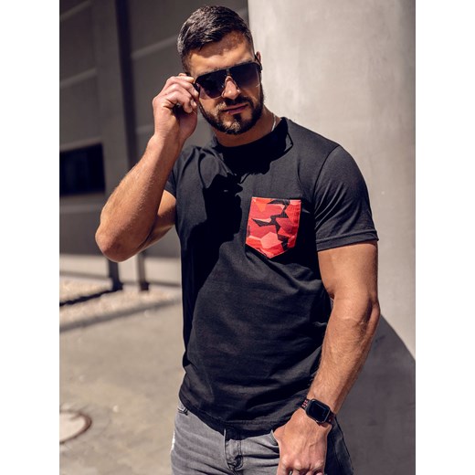 T-shirt męski Denley z krótkimi rękawami
