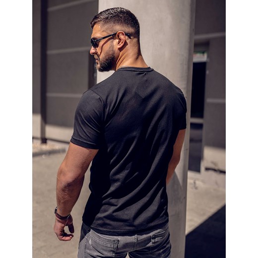 T-shirt męski Denley z krótkimi rękawami