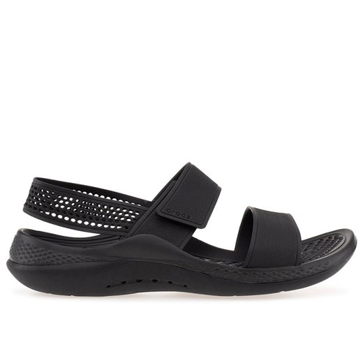 Klapki Crocs Literide 360 Sandal 206711-001 - czarne ze sklepu streetstyle24.pl w kategorii Sandały damskie - zdjęcie 158494870