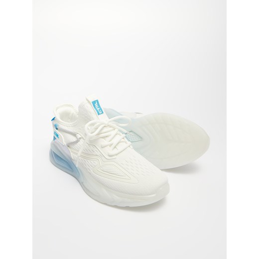 Buty sportowe męskie House sznurowane białe