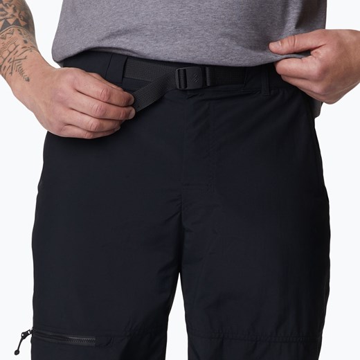 Spodenki trekkingowe męskie Columbia Summerdry Belted czarne 2030843010 Columbia 34/10 wyprzedaż sportano.pl