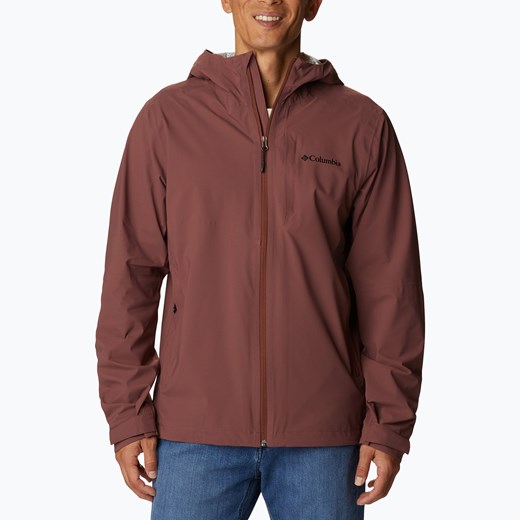 Kurtka trekkingowa męska Columbia Omni-Tech Ampli-Dry brązowa 1932854 Columbia XL sportano.pl
