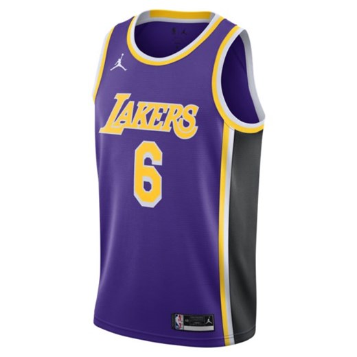 Koszulka Los Angeles Lakers Statement Edition 2020 Jordan NBA Swingman - Fiolet Jordan M Nike poland