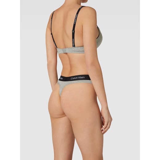 Stringi z elastycznym paskiem z logo model ‘MODERN THONG’ M Peek&Cloppenburg