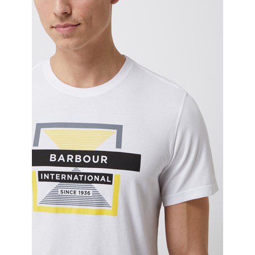 T-shirt o kroju tailored fit z bawełny Barbour International™ S okazja Peek&Cloppenburg 