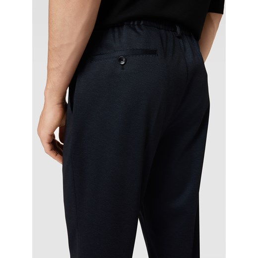 Spodnie do garnituru o kroju slim fit z częściowo elastycznym pasem model ‘Baxx’ 52 wyprzedaż Peek&Cloppenburg 