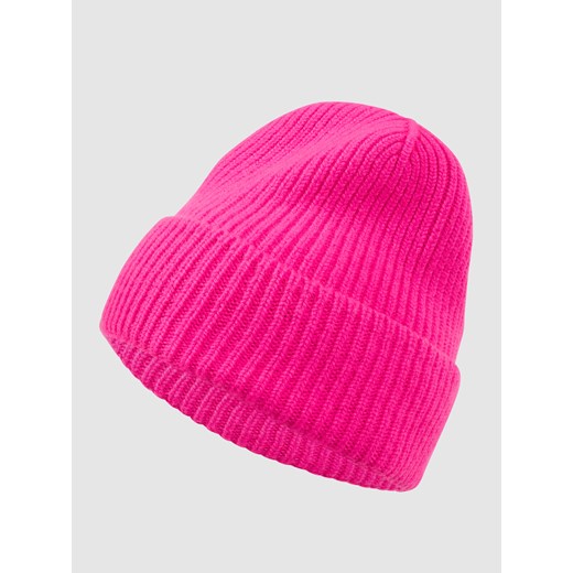Czapka z mieszanki wełny merino i kaszmiru model ‘Lille’ Unio One Size Peek&Cloppenburg okazja