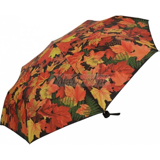 Jesienne liście Parasolka składana ArtBrollies parasole-miadora-pl brazowy jesień