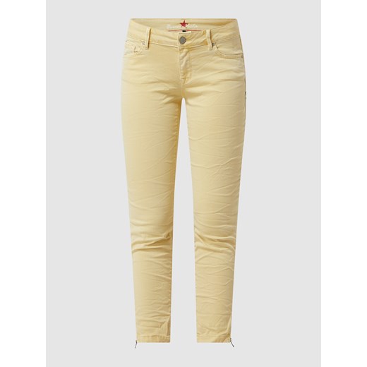 Jeansy o kroju slim fit z aplikacją z logo Buena Vista XL wyprzedaż Peek&Cloppenburg 
