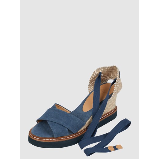 Espadryle damskie Castañer na koturnie
