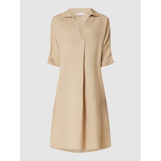 Sukienka Gerry Weber mini z kołnierzykiem casual na uczelnię z krótkim rękawem 