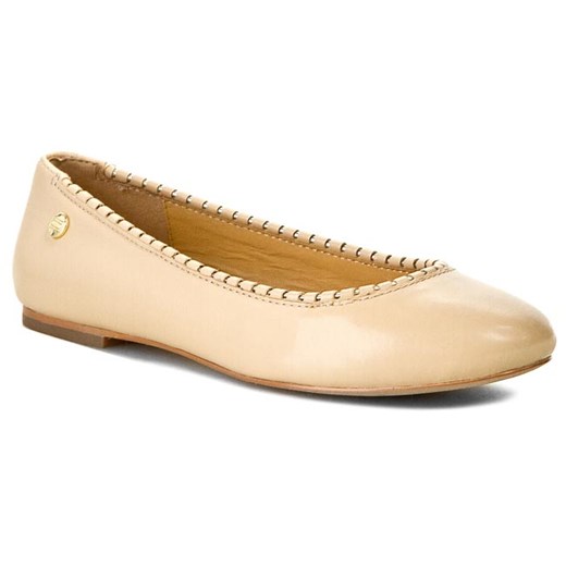 Baleriny TOMMY HILFIGER - Anne 30A FW56818828 Beige 293 eobuwie-pl bezowy 