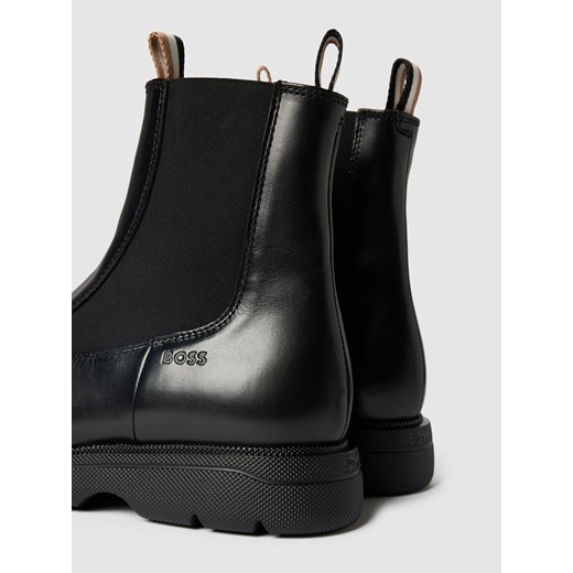 Buty chelsea z detalami z logo model ‘Jacob’ 43 Peek&Cloppenburg