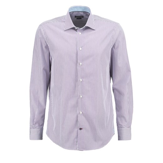 Tommy Hilfiger Tailored FITTED Koszula purple zalando rozowy abstrakcyjne wzory