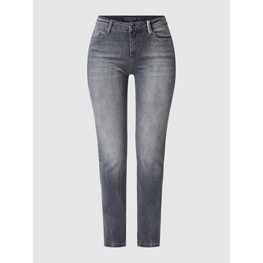 Jeansy o kroju slim fit z dodatkiem streczu model ‘Nancy’ Blue Fire Jeans 32/30 Peek&Cloppenburg 