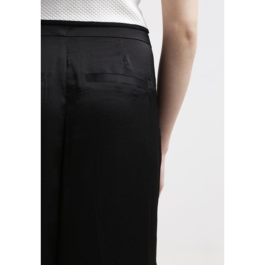 Minimum AISSA Spodnie materiałowe black zalando szary luźny