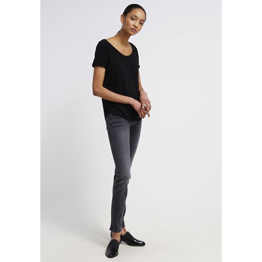 Calvin Klein Jeans MID RISE SKINNY Jeansy Slim fit new core grey zalando  Odzież