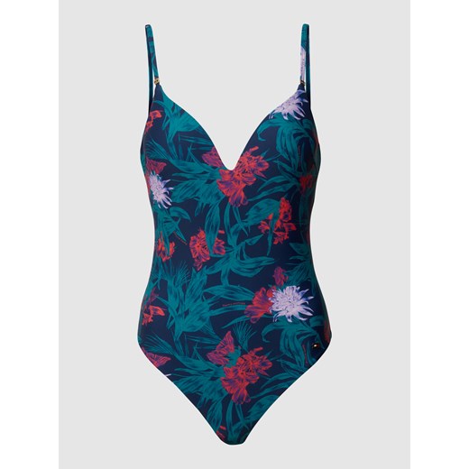 Kostium kąpielowy z kwiatowym wzorem Tommy Hilfiger XS okazja Peek&Cloppenburg 