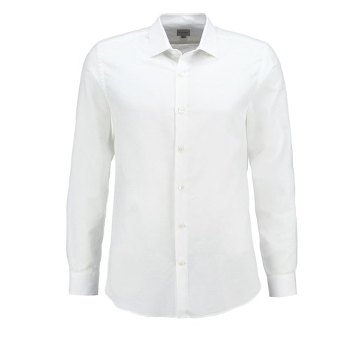 Hardy Amies HEDDON FIT Koszula white zalando szary abstrakcyjne wzory