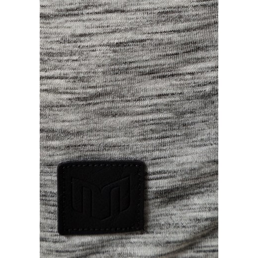 Minimum Tshirt basic light grey melange zalando czarny materiałowe