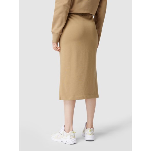 Spódnica o długości do kolan z naszywką z logo Gant XS okazyjna cena Peek&Cloppenburg
