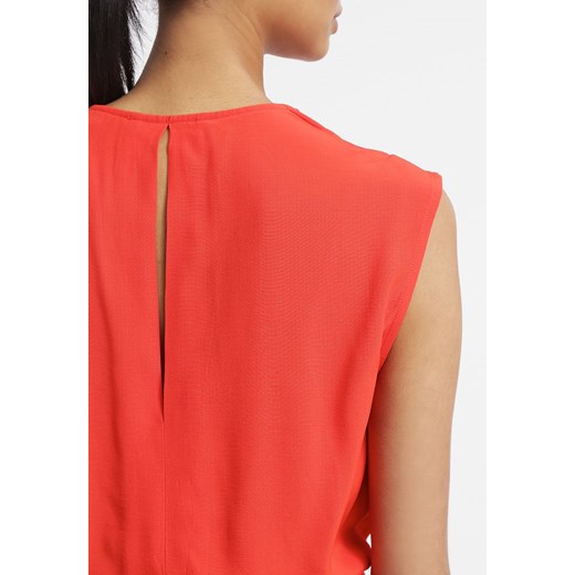mint&berry Sukienka koszulowa fire red zalando pomaranczowy Odzież