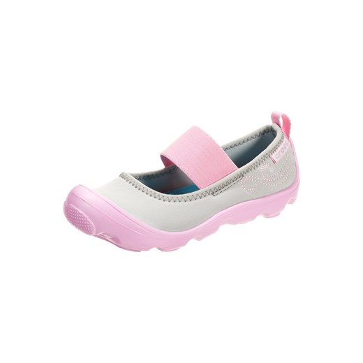 Crocs DUET BUSY DAY Baleriny z zapięciem light grey/carnation zalando fioletowy ocieplane