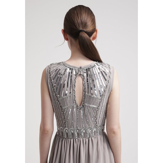 Frock and Frill Sukienka koktajlowa grey zalando  na imprezę