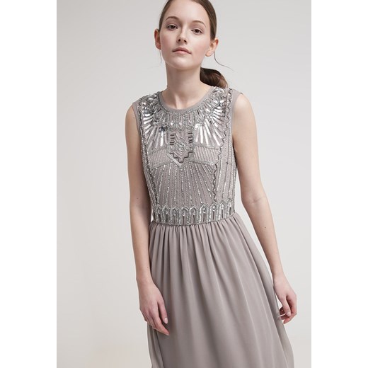 Frock and Frill Sukienka koktajlowa grey zalando rozowy Odzież
