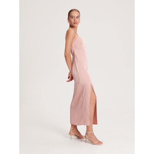 Sukienka Reserved maxi prosta bez rękawów 