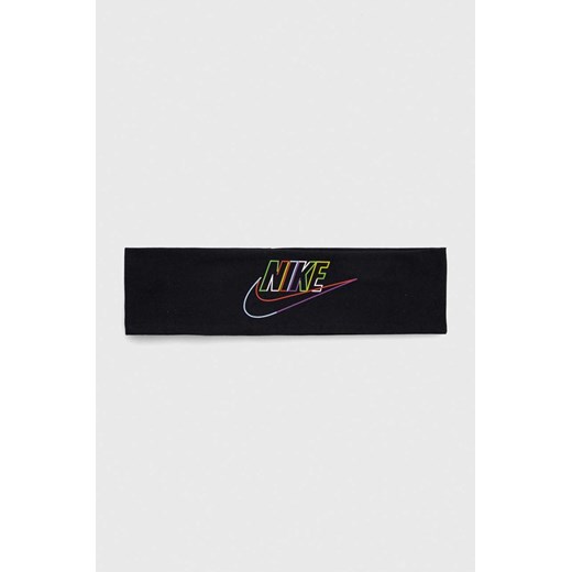 Nike opaska na głowę kolor czarny ze sklepu ANSWEAR.com w kategorii Opaski damskie - zdjęcie 158834190