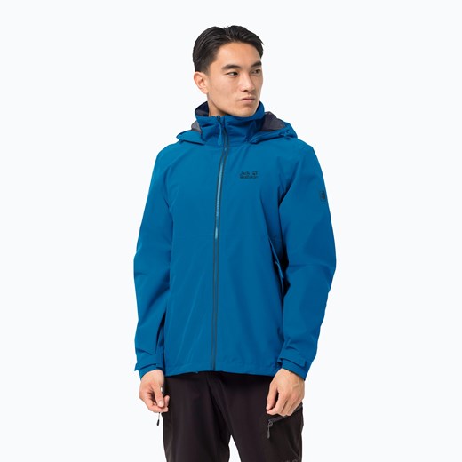 Kurtka hardshell męska Jack Wolfskin Evandale niebieska 1111131_1361 Jack Wolfskin L sportano.pl