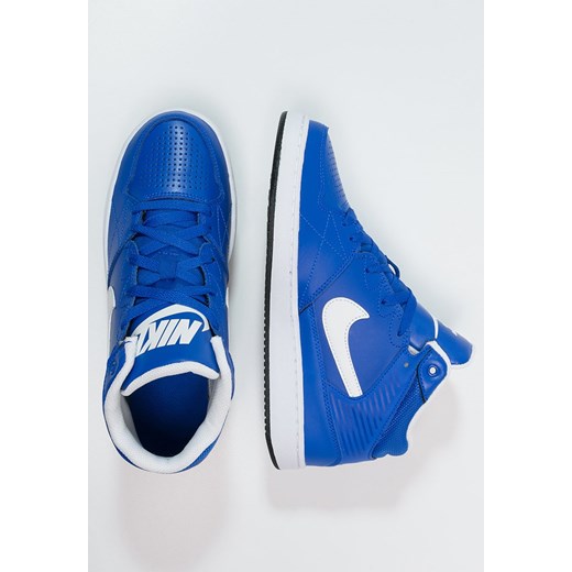 Nike Sportswear PRIORITY MID Tenisówki i Trampki wysokie lyon blue/white/black zalando niebieski ocieplane