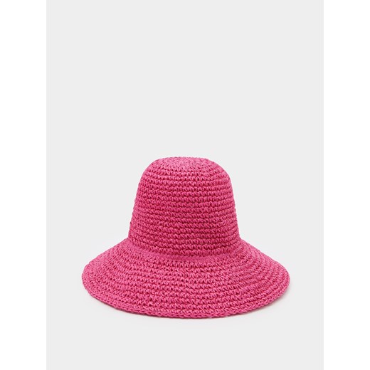 Mohito - Różowy kapelusz słomkowy - Różowy Mohito S/M Mohito