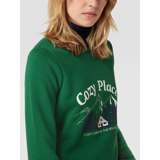 Bluza z nadrukiem z motywem model ‘Cozy Place’ Montego XXL wyprzedaż Peek&Cloppenburg