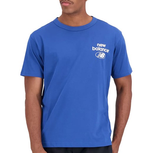Koszulka New Balance MT31518ATE - niebieska ze sklepu streetstyle24.pl w kategorii T-shirty męskie - zdjęcie 158852204
