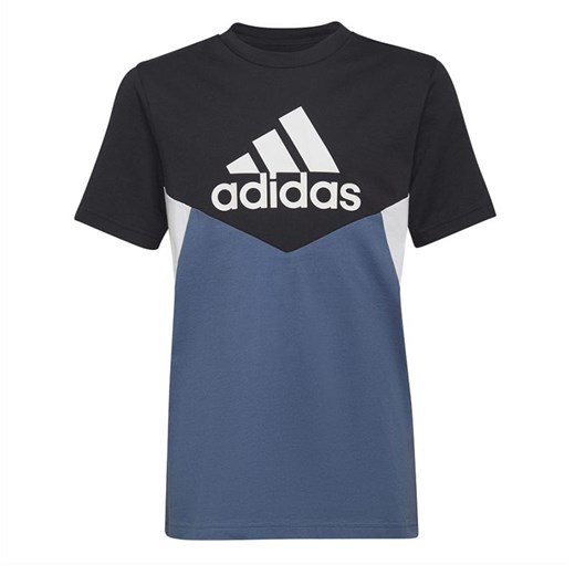 Koszulka adidas Sportswear Colorblock HN8551 - multikolor ze sklepu streetstyle24.pl w kategorii T-shirty chłopięce - zdjęcie 158852211
