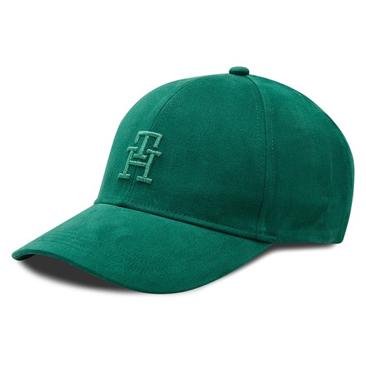 Czapka z daszkiem Tommy Hilfiger East Coast Prep AW0AW14154 Green L4O Tommy Hilfiger dostępne inne rozmiary eobuwie.pl