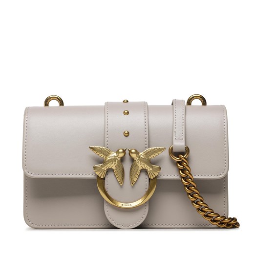 Torebka Pinko Love One Mini Cl PE 23 PLTT 100059 A0F1 Grey I30Q Pinko one size okazyjna cena eobuwie.pl